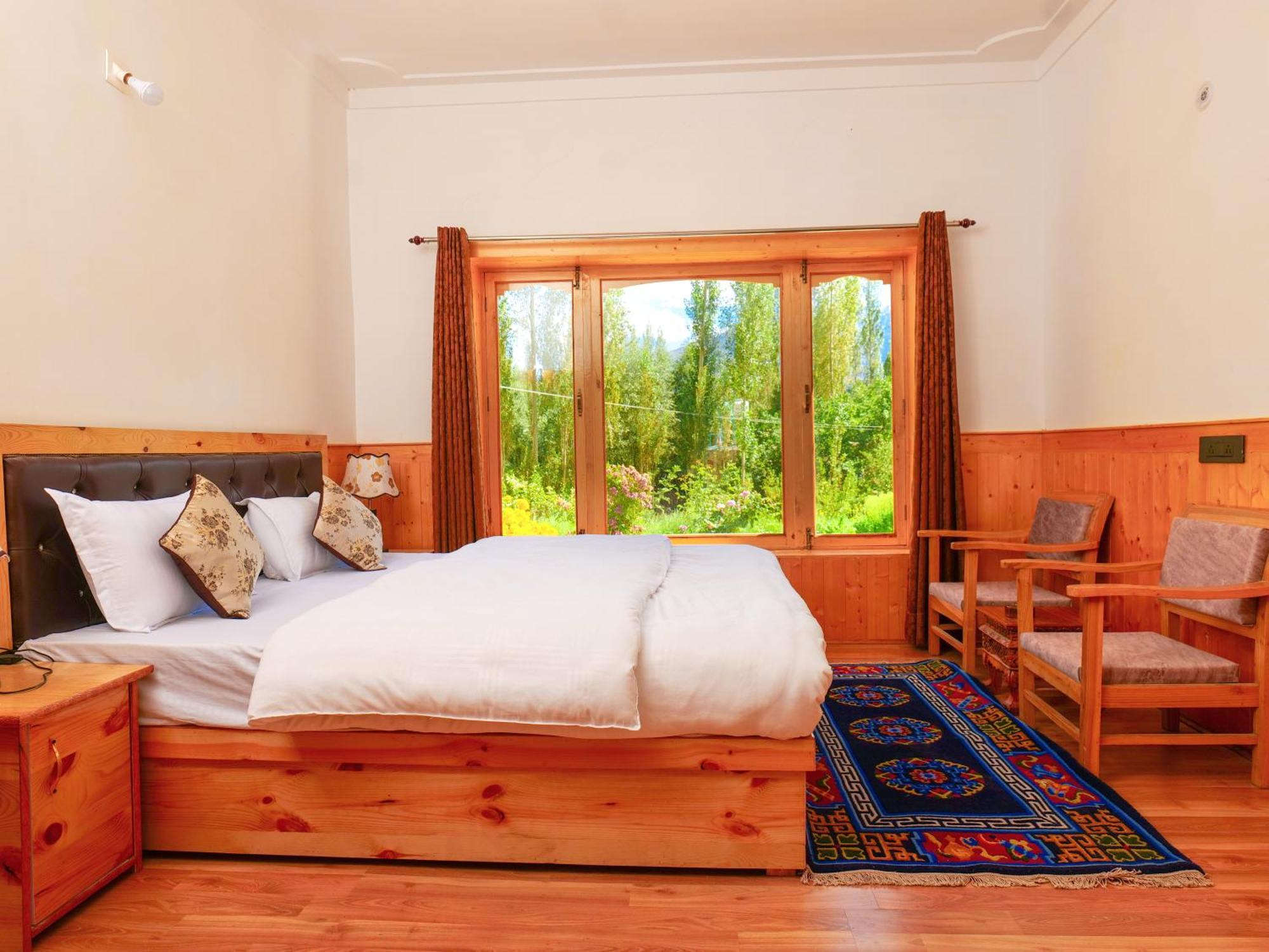 De Khama Hotel Nubra Buitenkant foto